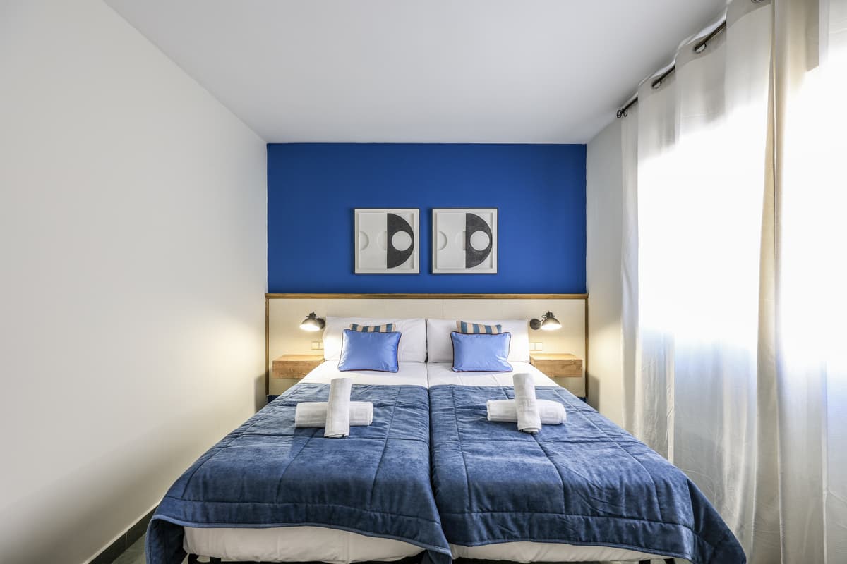 Habitación con dos camas